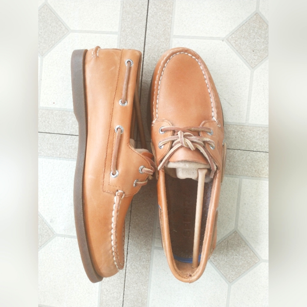 Men's Sperrys, Size 9, color Sahara